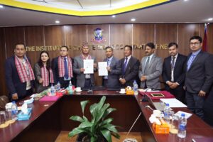 बिमा समिति र नेपाल चार्टर्ड एकाउन्टेन्ट्सबीच सम्झौता बिमा समिति र नेपाल चार्टर्ड एकाउन्टेन्ट्सबीच सम्झौता