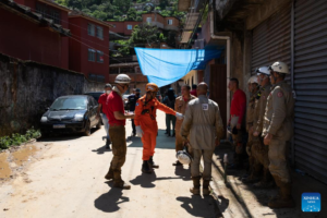 Death toll from heavy rainfalls in Brazil rises to 185