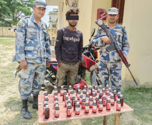 धनुषामा लागूऔषधसहित युवक पक्राउ