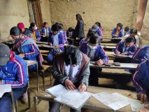 हिमाली जिल्ला हुम्लामा १ हजार बढी विद्यार्थी  एसईई परीक्षामा सहभागी