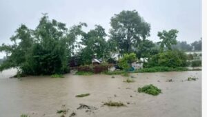 वर्षाका कारण आएको बाढीमा परि मोरङमा १ को मृत्यु, सयौं परिवार विस्थापित