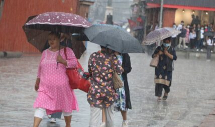 आजको मौसमः गण्डकी र लुम्बिनिमा पानी पर्ने आजको मौसमः गण्डकी र लुम्बिनिमा पानी पर्ने