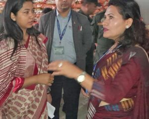 बजार अनुगमनमा काठमाडौं महानगरकी उपमेयर सुनिता डंगोल