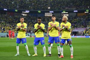 विश्वकप फुटबलको क्वाटरफाइनल : पहिलो खेल ब्राजिल र क्रोएसियाको
