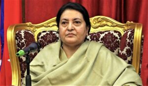 भ्रष्टाचारले मुलुकको समृद्धि र दिगो विकासको लक्ष्य हासिल गर्न बाधा पुगेको छ –राष्ट्रपति भण्डारी