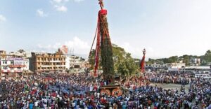 राष्ट्रपति पौडेलको उपस्थितिमा देखाइयो रातो मच्छिन्द्रनाथको भोटो