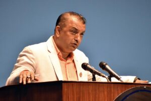 नेपालले पनि ग्रेटर नेपालको नक्सा निकाल्न सक्छ :  गगन थापा