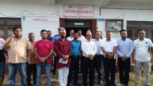 वीरगंज-पथलैया व्यापारीक मार्गकाे अनाधिकृत बजारीकरण तथा सवारी पार्किङ्ग हटाउने