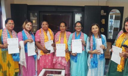 नेपाली कांग्रेस महिला तथा बालबालिका समन्वय विभाग मधेस प्रदेशमा निजगढका ७ जना मनोनित