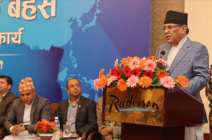 अर्थतन्त्रमा परेको समस्या सामना गर्न ‘बोल्ड डिसिजन’आवश्यक रहेको छ : प्रधानमन्त्री दाहाल