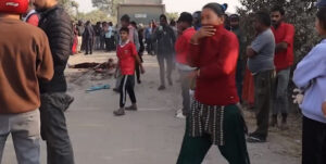 औराहमा ट्रिपरको ठक्करबाट मोटरसाइकलमा सवार महिलाको मृत्यु