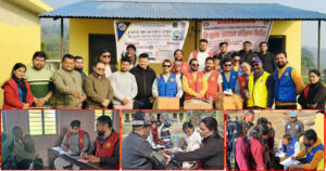 निजगढ १२ नं. वडा कार्यालयको सहयोगमा लायन्स क्लबद्धारा रामथलीमा निःशुल्क स्वास्थ्य शिविर