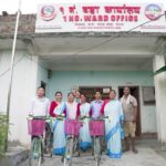 निजगढ नगरपालिका–१ द्वारा स्वास्थ्य स्वयंसेविकालाई साइकल वितरण