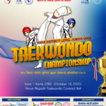 कार्तिक पहिलो साता बारा जिल्ला स्तरीय जुनियर खुल्ला तेक्वान्दो प्रतियोगिता हुने कार्तिक पहिलो साता बारा जिल्ला स्तरीय जुनियर खुल्ला तेक्वान्दो प्रतियोगिता हुने