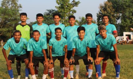 निजगढ ८ को न्यू हिमाल यूवा क्लब रतनपुर गोल्डकपको फाईनल प्रवेश, उपाधिका लागि आयोजनसंग भिड्ने निजगढ ८ को न्यू हिमाल यूवा क्लब रतनपुर गोल्डकपको फाईनल प्रवेश, उपाधिका लागि आयोजनसंग भिड्ने