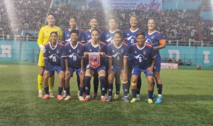 मैत्रीपूर्ण खेलमा नेपालले भारतलाई पेनाल्टी सुटआउटमा हरायो मैत्रीपूर्ण खेलमा नेपालले भारतलाई पेनाल्टी सुटआउटमा हरायो