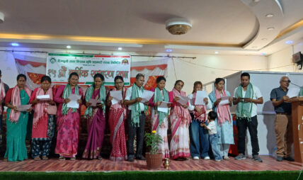 हिमचुली साना किसान कृषि सहकारी संस्था निजगढको अध्यक्षमा पुनः कोईराला