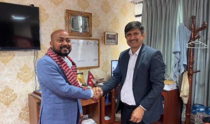 रेल सेवाको विस्तारबारे रेल विभागका महानिर्देशकसँग छलफल