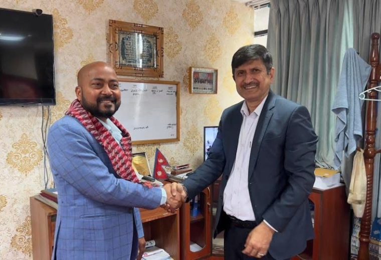 रेल सेवाको विस्तारबारे रेल विभागका महानिर्देशकसँग छलफल