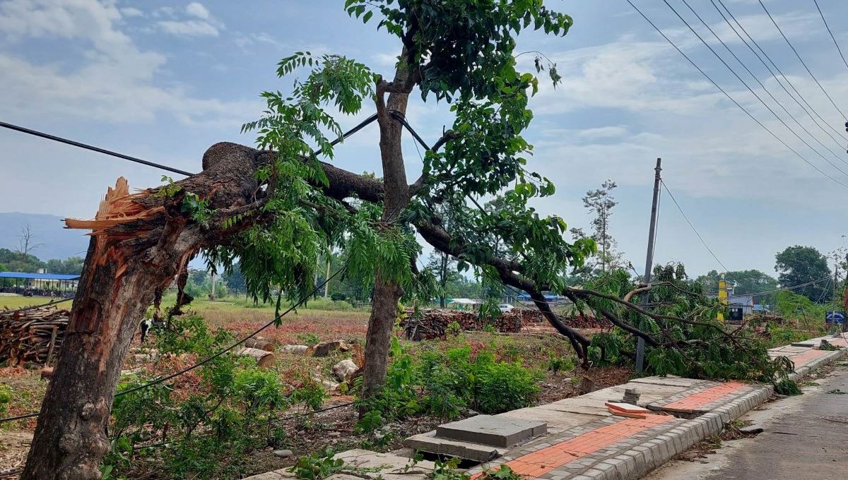 तीव्र हावाहुरीको चेतावनी : बुधबार साँझदेखि बिहीबार बिहानसम्म सतर्क रहन आग्रह
