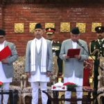 वरिष्ठता विवादबीच डा. मनोजकुमार शर्मा बने प्रधानन्यायाधीश, राष्ट्रपतिबाट शपथ ग्रहण