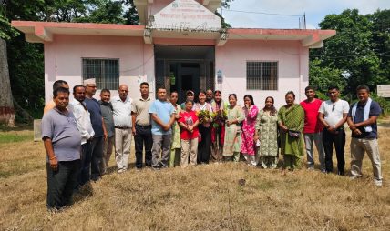 निजगढ सब–डिभिजन वन कार्यालयमा नयाँ प्रमुख अधिकारीको स्वागत