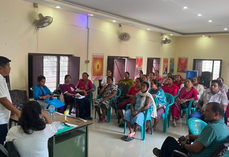 निजगढको खयरघारीमा समुदायमा आधारित रोग निगरानी प्रणालीबारे अभिमुखीकरण कार्यक्रम सम्पन्न