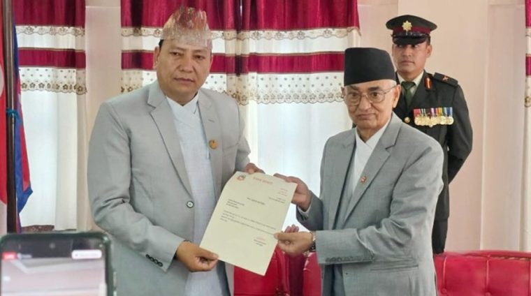 बागमतीको मुख्यमन्त्रीमा किरण थापा नियुक्त