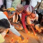 भोटेकोशी बाढी : प्रणामी मन्दिर सडकटोलमा १०८ दिप प्रज्वलन र कोषमा ५१ हजार जम्मा